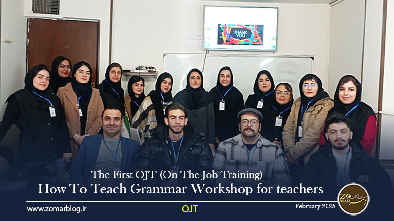 The First OJT(On The Job Training) “How to Teach Grammar” Workshop for teachers